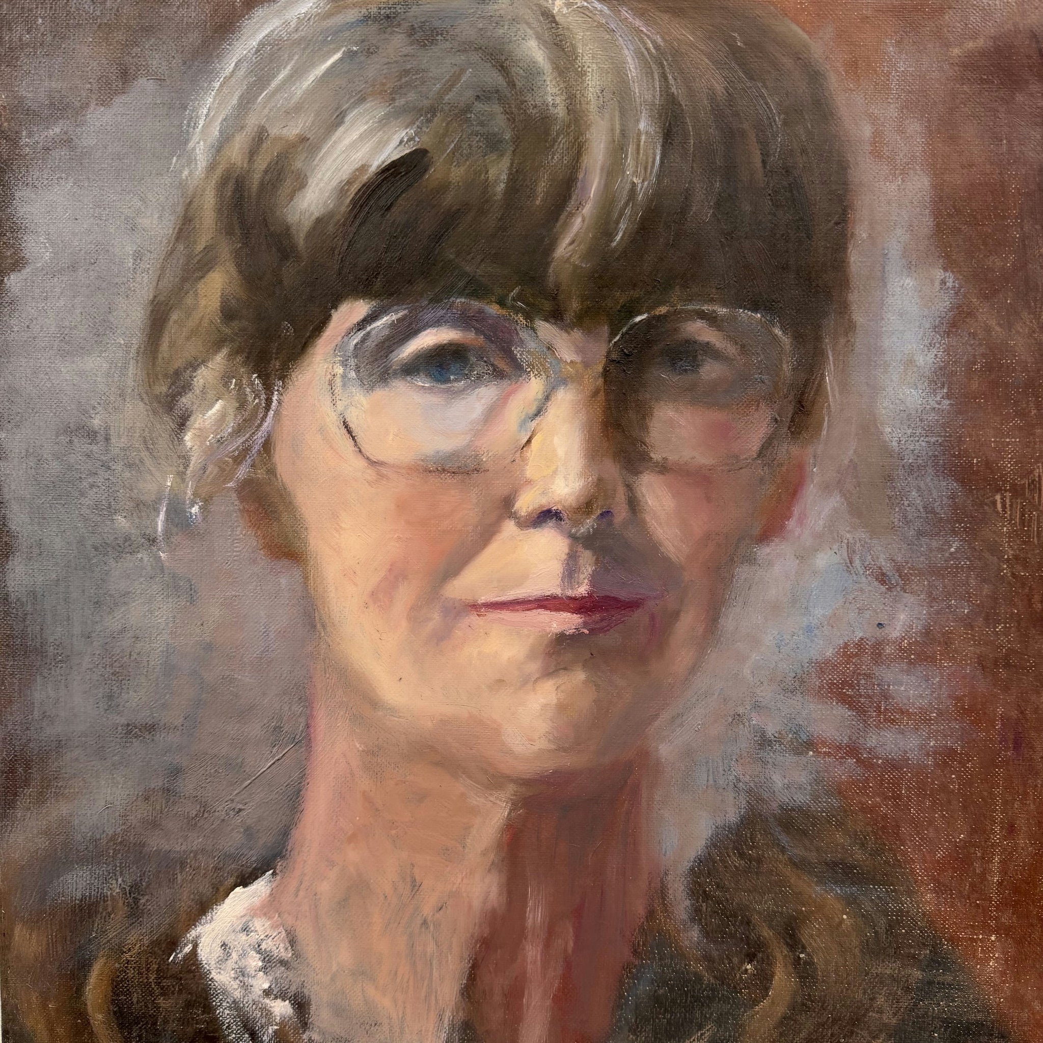 Expressive Portrait Oil Painting 