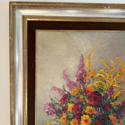 Traditional Oil Painting Floral Still Life "Floral Arrangement" Large Artwork Holland Art Shop