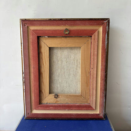 Authentic Landscape Oil Painting "Ornate Frame" Original Small Artwork Holland Art Shop