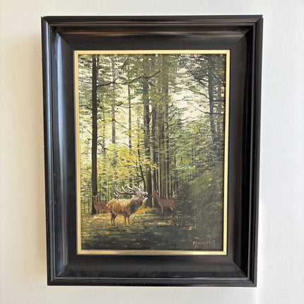 Classic Animals Oil Painting "Stag Deer" Handcrafted Art Holland Art Shop