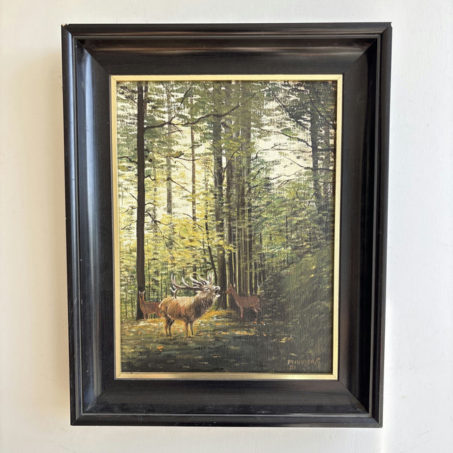 Classic Animals Oil Painting "Stag Deer" Handcrafted Art Holland Art Shop