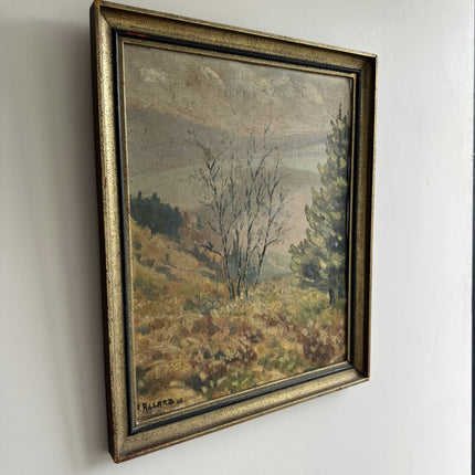 Traditional Landscape Oil Painting "Lone Birch" Detailed Art Holland Art Shop
