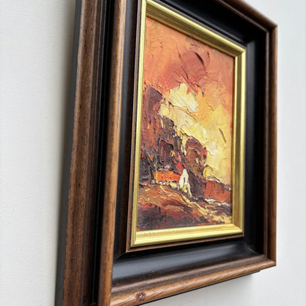 Rustic Landscape Oil Painting "Framed Painting" Classic Small Artwork Holland Art Shop