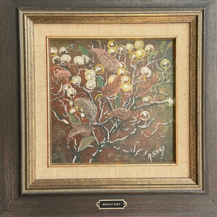 Classic Floral Still Life Oil Painting "Framed Painting" Authentic Small Artwork Holland Art Shop