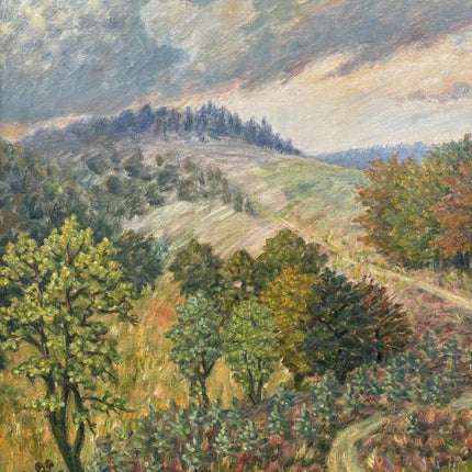 Detailed Landscape Oil Painting "Autumn Trees" Timeless Belgique Art Holland Art Shop