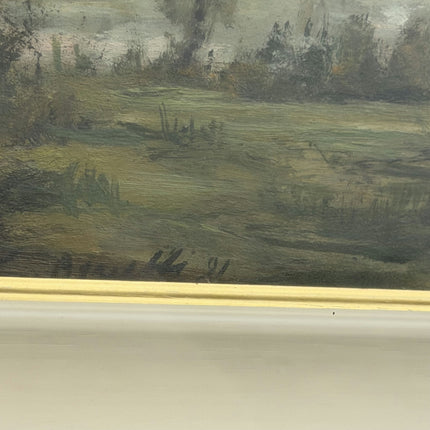 Classic Landscape Oil Painting "Gold Frame" Authentic Small Art Holland Art Shop