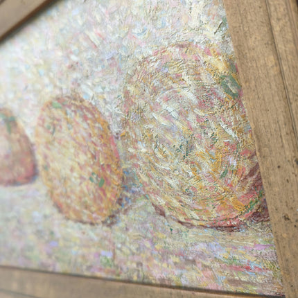 Antique Still Life Oil Painting "Ornate Frame" Timeless Small Artwork Holland Art Shop