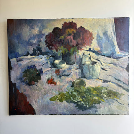 Traditional Floral Still Life Oil Painting "Flower Vase" Timeless Dutch Art Holland Art Shop