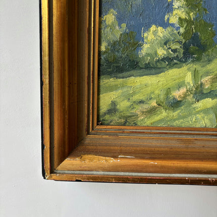 Elegant Landscape Oil Painting "Green Hill" Timeless Art Holland Art Shop