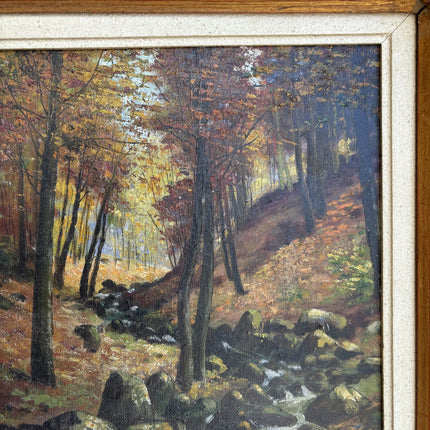 Authentic Landscape Oil Painting "Gilded Frame" Traditional Artwork Holland Art Shop