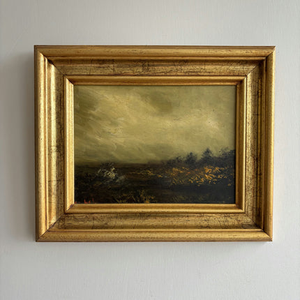 Timeless Landscape Oil Painting "Gilded Frame" Expressive Dutch  Artwork Holland Art Shop