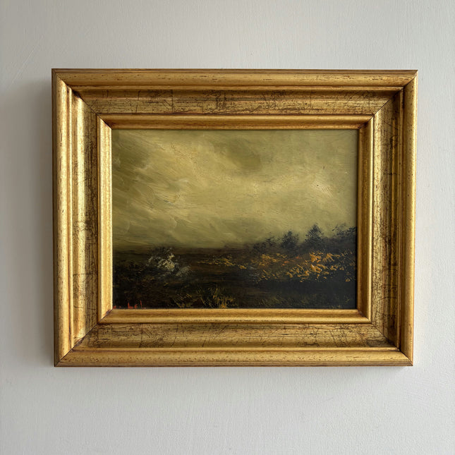 Timeless Landscape Oil Painting "Gilded Frame" Expressive Dutch  Artwork Holland Art Shop
