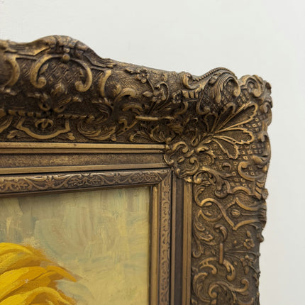 Classic Floral Still Life Oil Painting "Sunflower Vase" Elegant Large Artwork Holland Art Shop