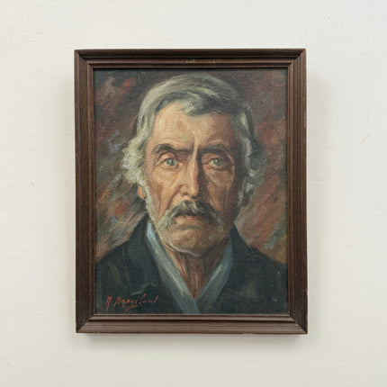 Handcrafted Portrait Oil Painting "Older Man" Elegant French Art Holland Art Shop