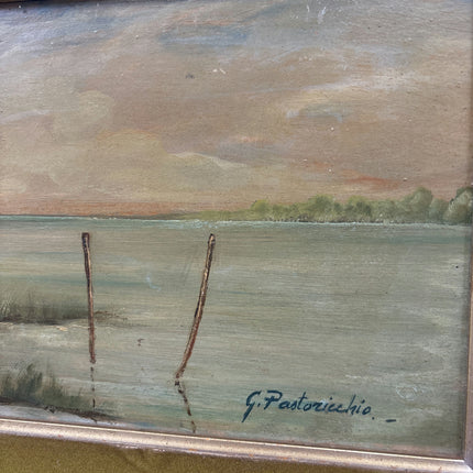 Rustic Landscape Oil Painting "Framed Painting" Expressive Artwork Holland Art Shop