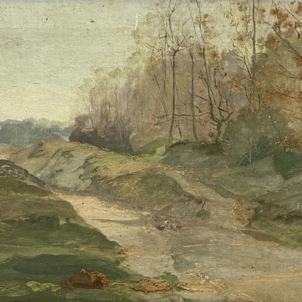 19th Century Antique Landscape Oil Painting "Framed Painting" Art Holland Art Shop