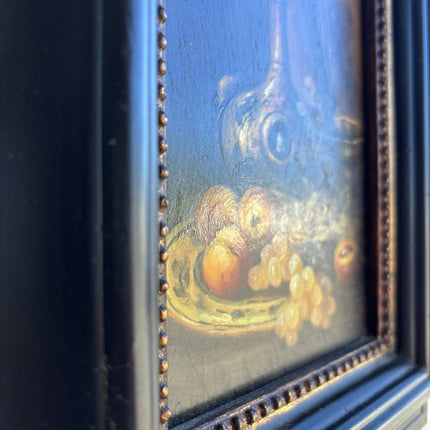 Handcrafted Still Life Oil Painting "Fruit Plate" Classic Small Artwork Holland Art Shop