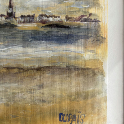 Traditional Seascape Oil Painting "Framed Painting" Elegant Small Artwork Holland Art Shop