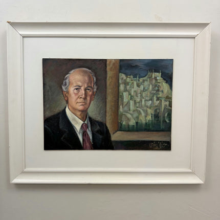 Classic Portrait Oil Painting "Elderly Man" Expressive Large Art Holland Art Shop