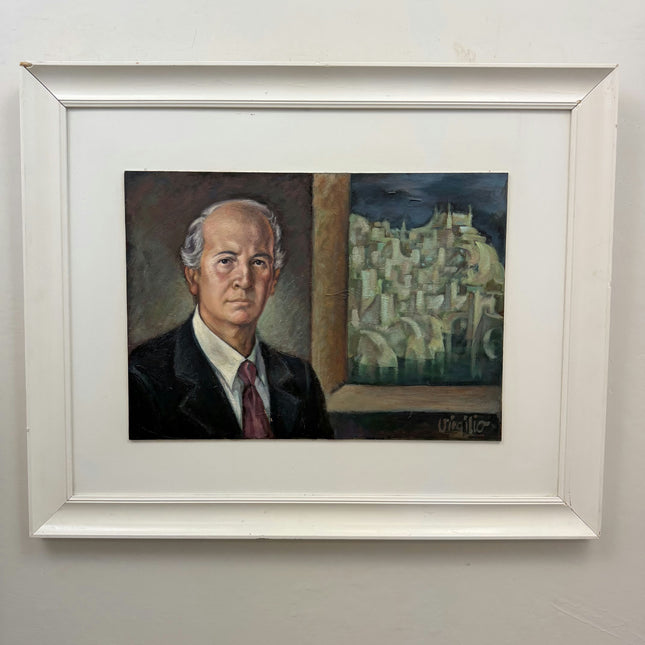 Classic Portrait Oil Painting "Elderly Man" Expressive Large Art Holland Art Shop