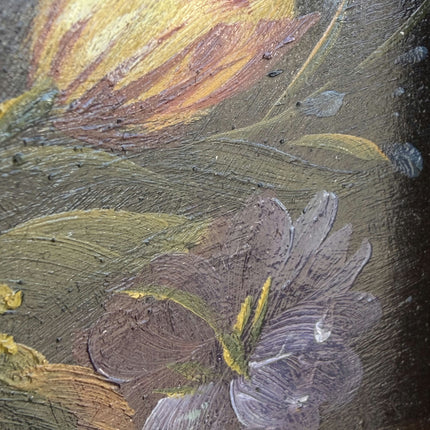 Expressive Floral Still Life Oil Painting "Floral Bouquet" Elegant Small Art Holland Art Shop