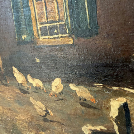Figurative Oil Painting Figurative "Walking Woman" Traditional Medium Art Holland Art Shop