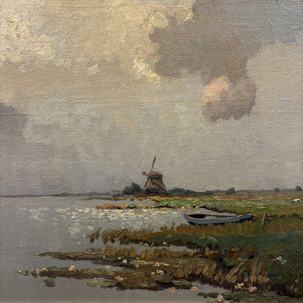 Classic Seascape Oil Painting "Sailing Boat" Elegant Artwork Holland Art Shop
