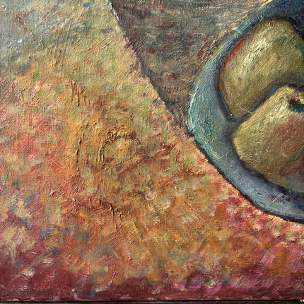 Traditional Still Life Oil Painting "Bowl Apples" Original Art Holland Art Shop