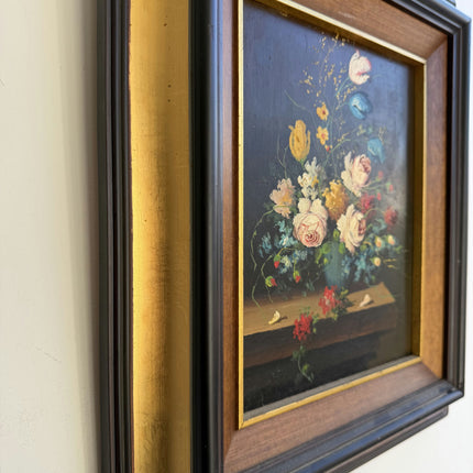 Refined Floral Still Life Oil Painting "Flower Bouquet" Elegant Artwork Holland Art Shop