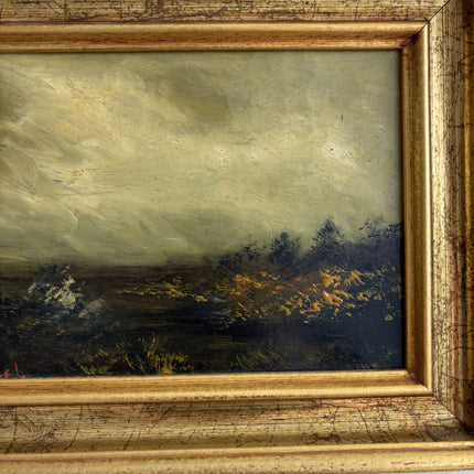 Timeless Landscape Oil Painting "Gilded Frame" Expressive Dutch  Artwork Holland Art Shop