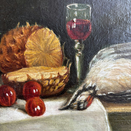 Detailed Still Life Oil Painting "Gilded Frame" Timeless Artwork Holland Art Shop