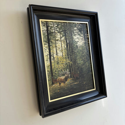 Classic Animals Oil Painting "Stag Deer" Handcrafted Art Holland Art Shop