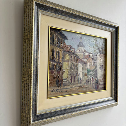 Traditional Cityscape Oil Painting "Framed Painting" Refined Artwork Holland Art Shop