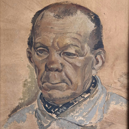 Classic Portrait Oil Painting "Old Man" Traditional Large Artwork Holland Art Shop