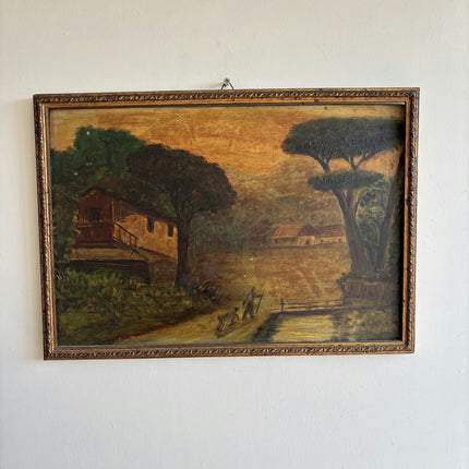 Handcrafted Landscape Oil Painting "Framed Painting" Refined Artwork Holland Art Shop