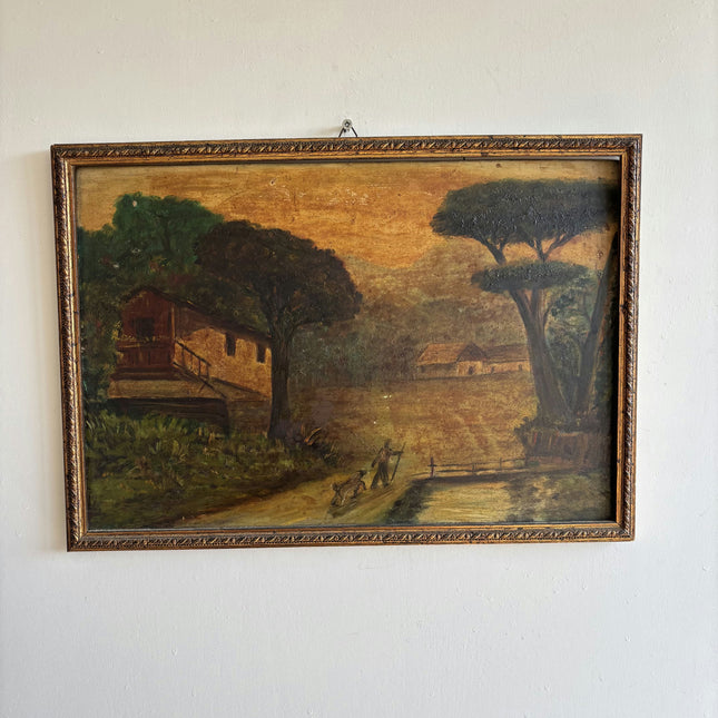 Handcrafted Landscape Oil Painting "Framed Painting" Refined Artwork Holland Art Shop