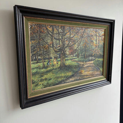 Detailed Landscape Oil Painting "Old Oak" Timeless Large Art Holland Art Shop