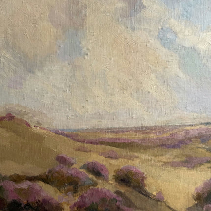 Expressive Landscape Oil Painting "Sand Dune" Refined Large Art Holland Art Shop