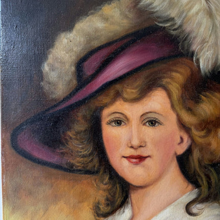 Traditional Portrait Oil Painting "Young Woman" Refined Artwork Holland Art Shop