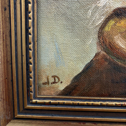 Elegant Interior Oil Painting "Bearded Piper" Detailed Art Holland Art Shop