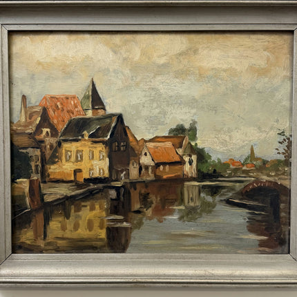 Handcrafted Scenery Oil Painting "Thick Paint" Rustic Art Holland Art Shop