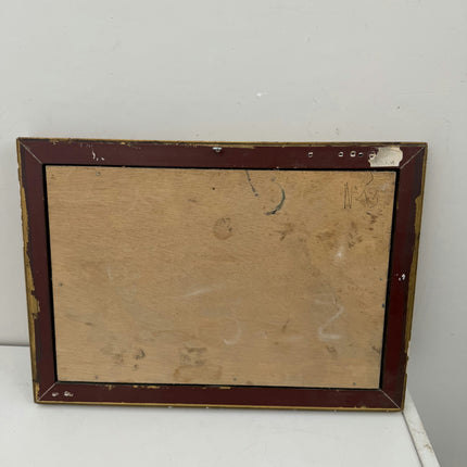 Traditional Still Life Oil Painting "Framed Backboard" Elegant Small Art Holland Art Shop
