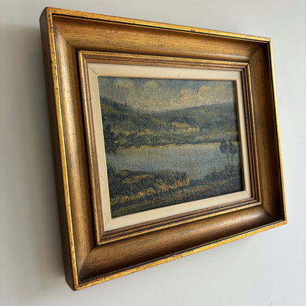 Rustic Landscape Oil Painting "Gilded Frame" Timeless French Art Holland Art Shop