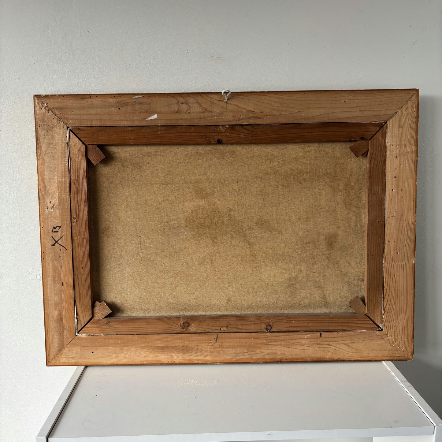 Classic Oil Painting Cityscape "Grazing Geese" Traditional Large Art