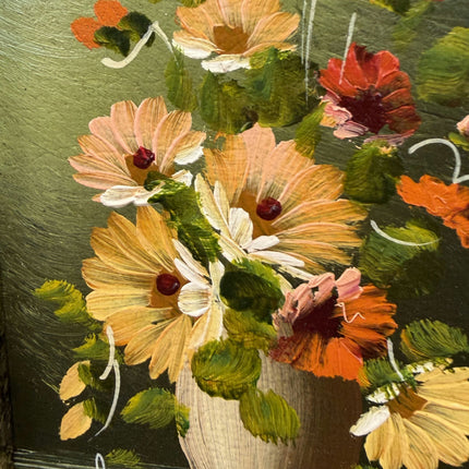 Classic Floral Still Life Oil Painting "Daisy Bouquet" Authentic Small Artwork Holland Art Shop