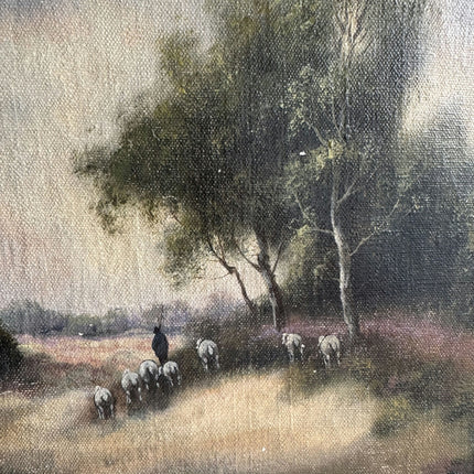 Detailed Landscape Oil Painting "Gilded Frame" Classic Art Holland Art Shop