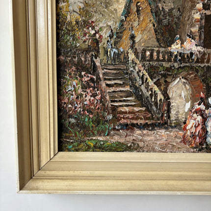 Original Cityscape Oil Painting "Framed Painting" Handcrafted Art Holland Art Shop