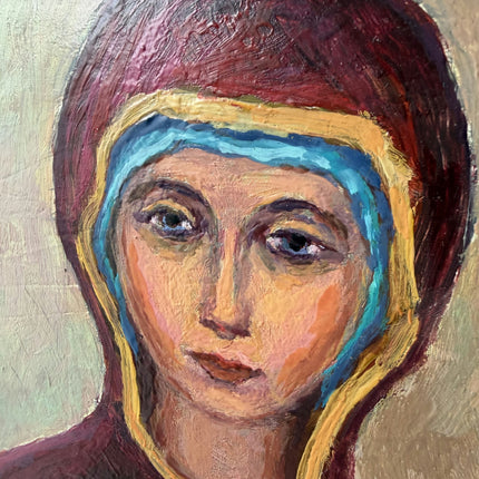 Timeless Still Life Oil Painting "Madonna Child" Original Large Art Holland Art Shop