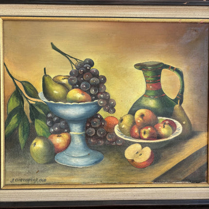 Classic Still Life Oil Painting "Fruit Bowl" Authentic Art Holland Art Shop