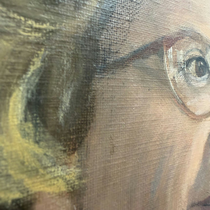 Rustic Portrait Oil Painting "Elderly Woman" Detailed Artwork Holland Art Shop